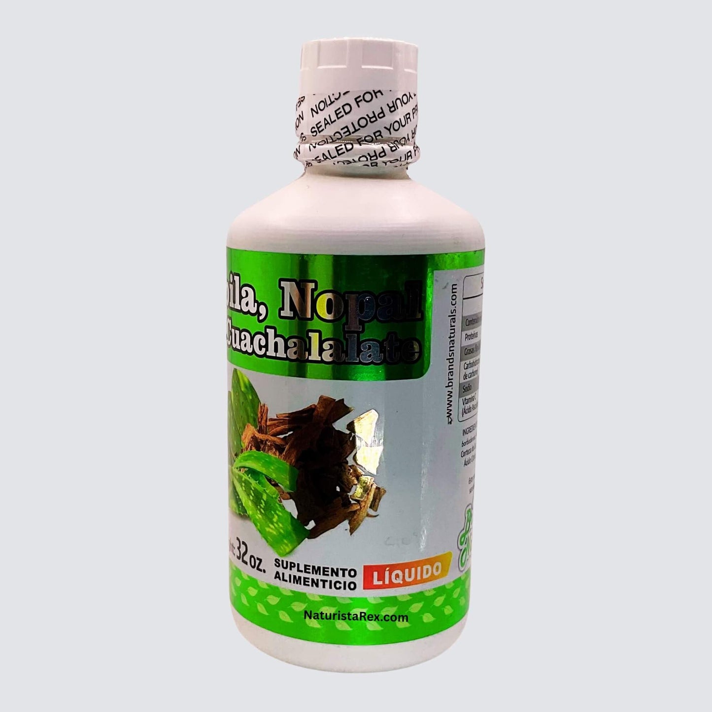 Generic Brands Naturals Sabila, Nopal y Cuachalalate Capsule 30 Count