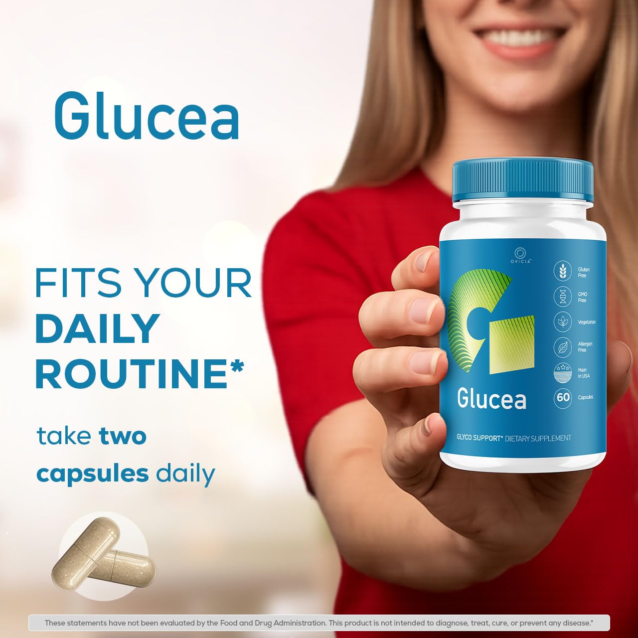 OVICIA Glucea 60 Capsules