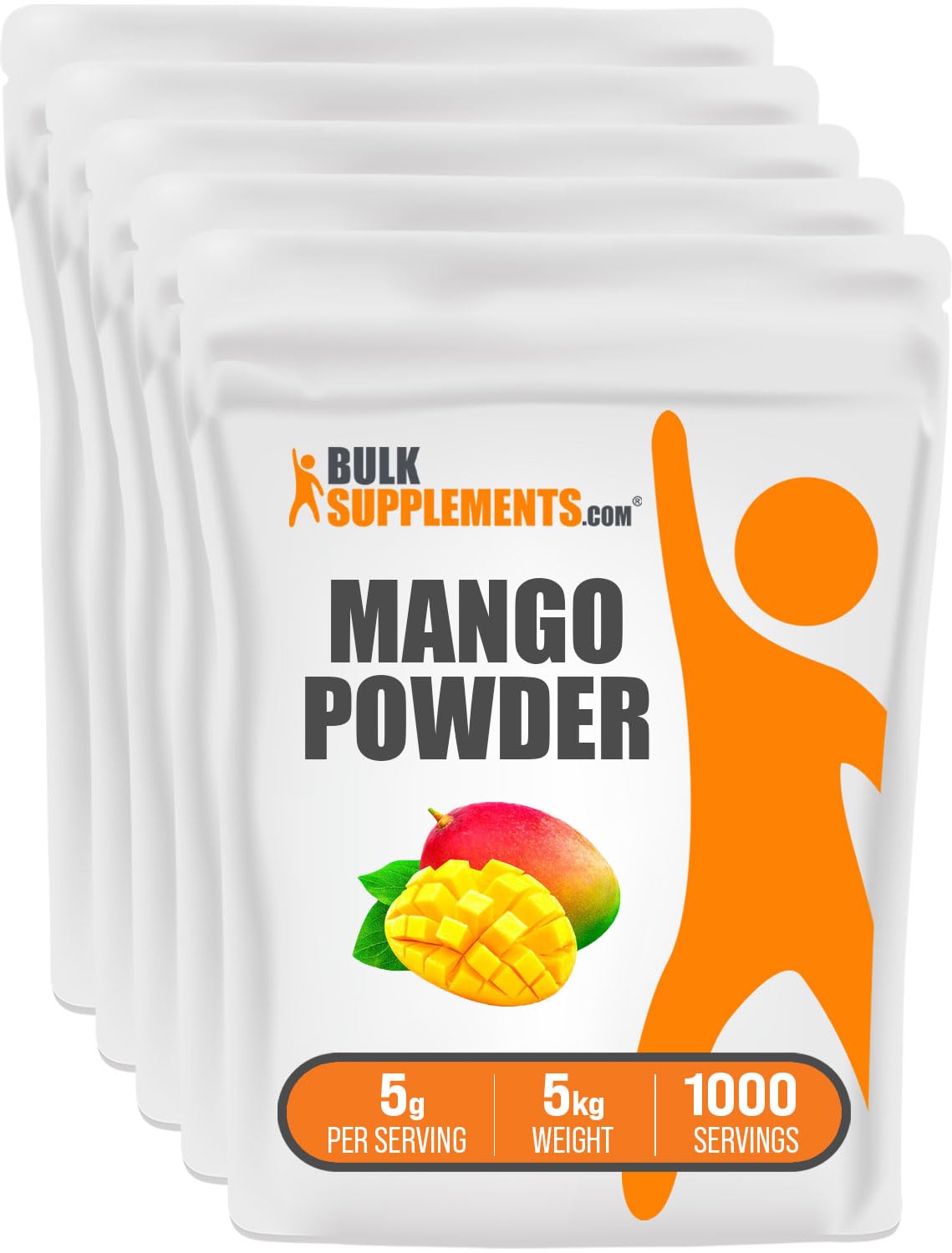 BulkSupplements Mango Powder Pack of 5
