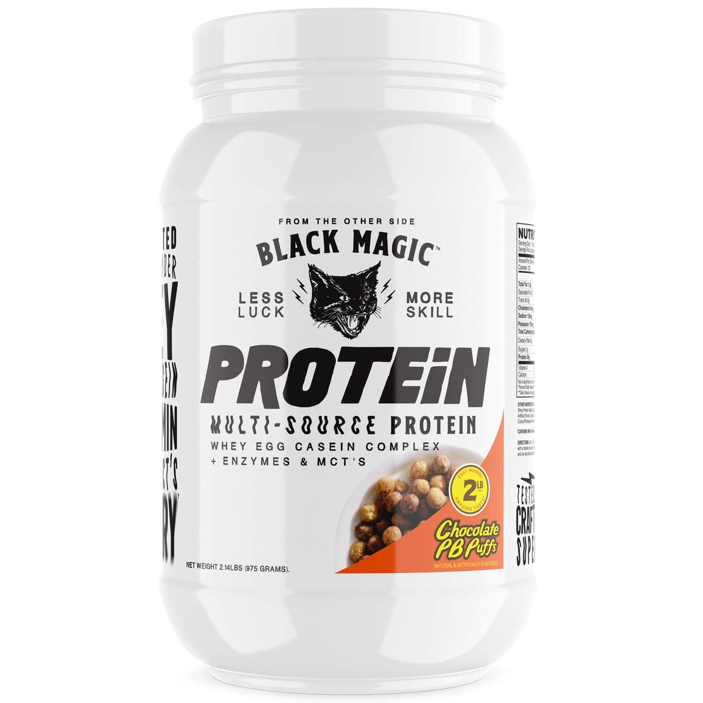 Black Magic Protein Powder (Chocolate PB Puffs) 32 Servings