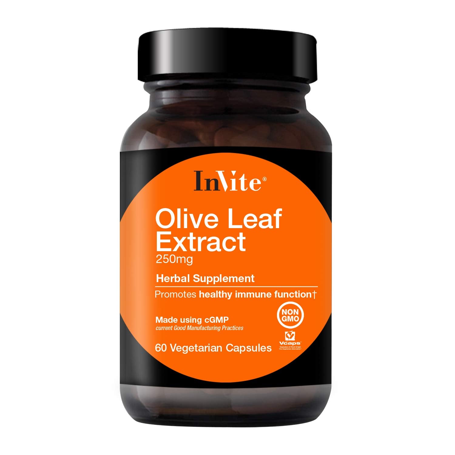 Invite Health Olive Leaf Extract 60 Capsules
