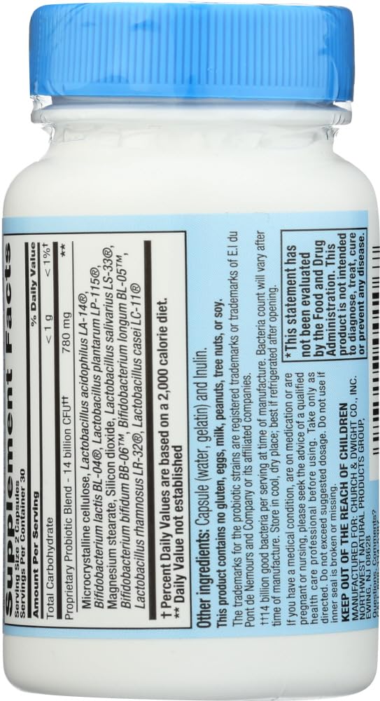 Nutrition Now PB 8 Pro-Biotic Acidophilus For Life 60 Capsules