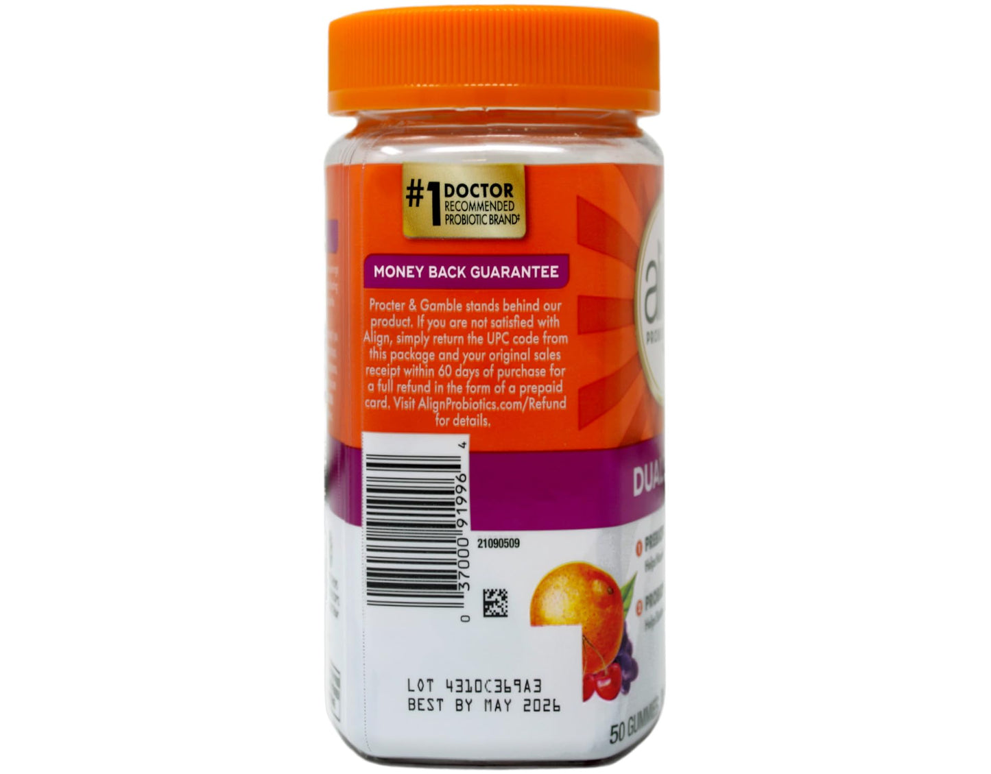 Align Digestive Health Prebiotic + Probiotic Capsule, 50 Count