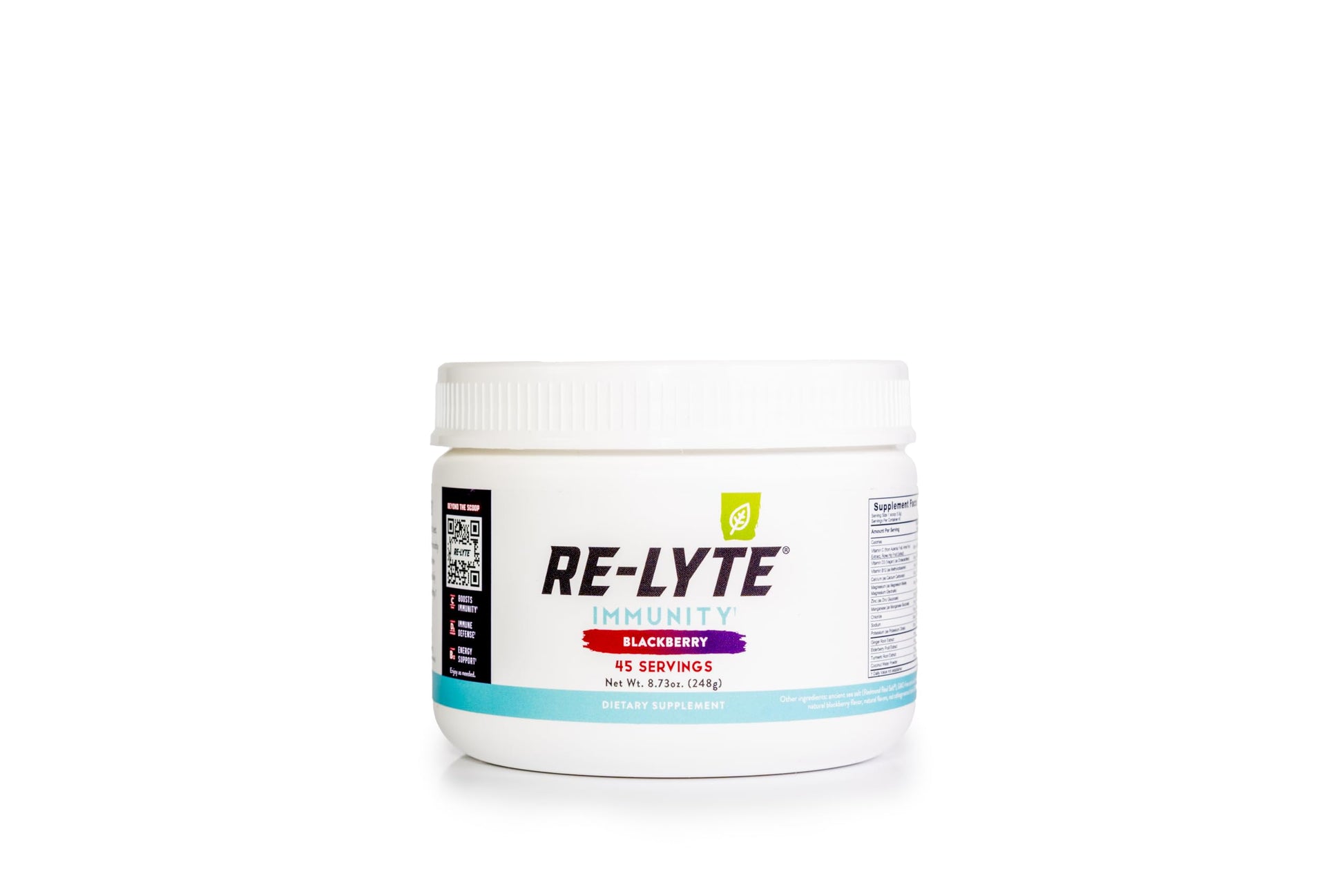 REDMOND Re-Lyte Immunity Multivitamin Supplement Mix Powder 7.6 Ounce