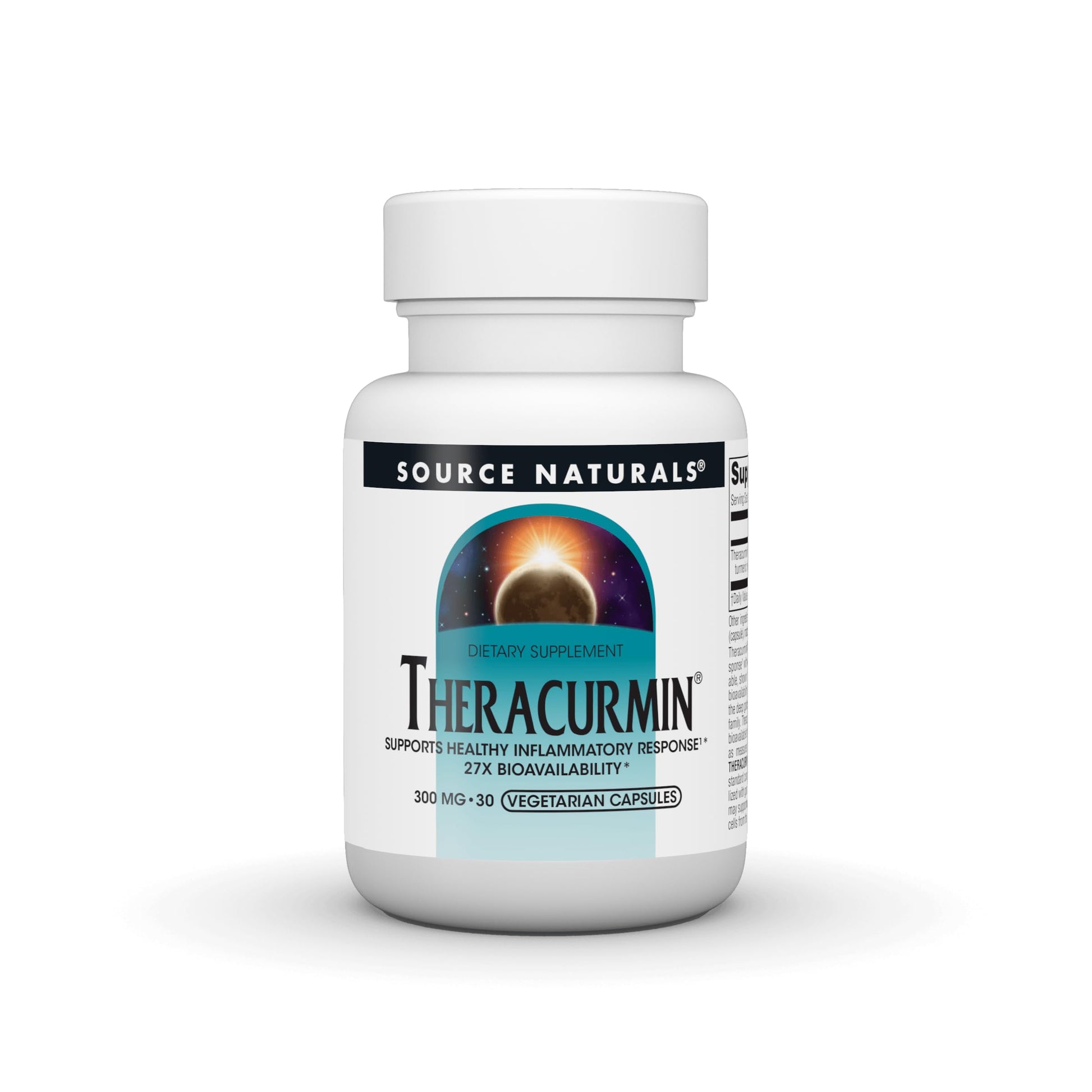 Source Naturals Theracurmin 300 mg Vegetable Capsule, 30 Count