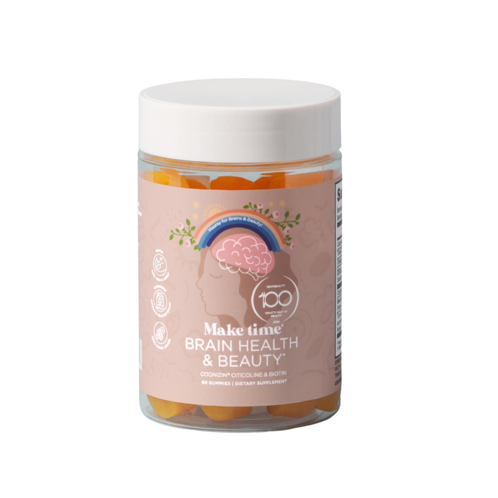 MAKE TIME Brain & Beauty Gummies 60 Gummies