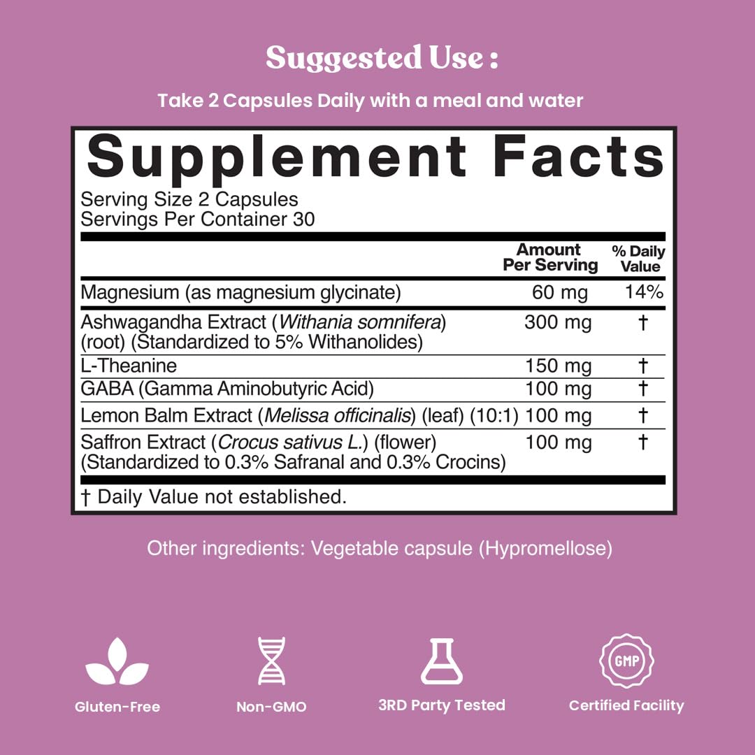 American Standard Supplements Saffron Extract 100mg Capsule 60 Count