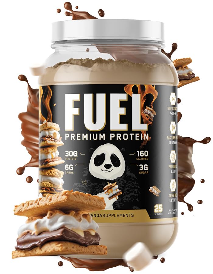Underground Bio Labs Panda Fuel Premium Whey Protein Powder, 40 Servings