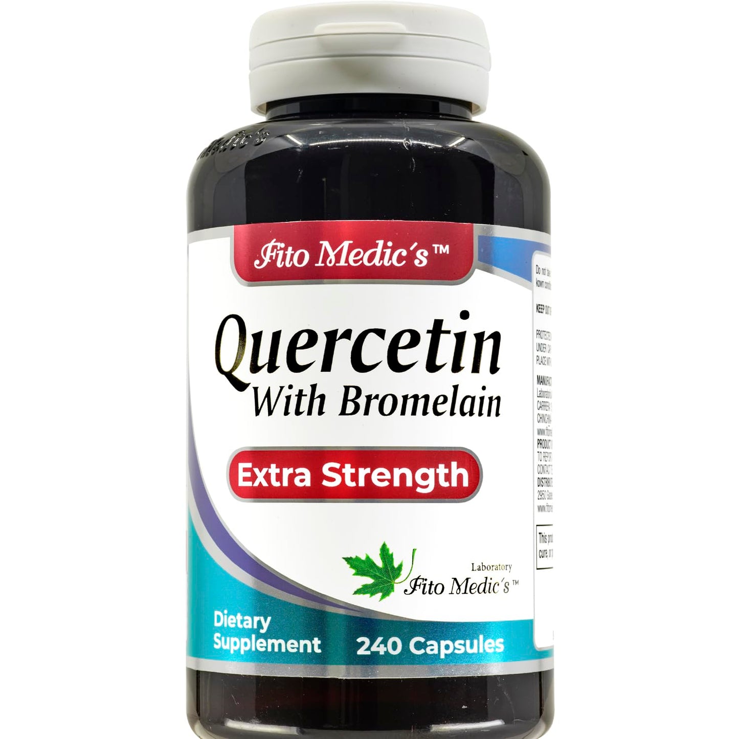 FITO MEDIC'S Quercetin with Bromelain, 240 Capsules