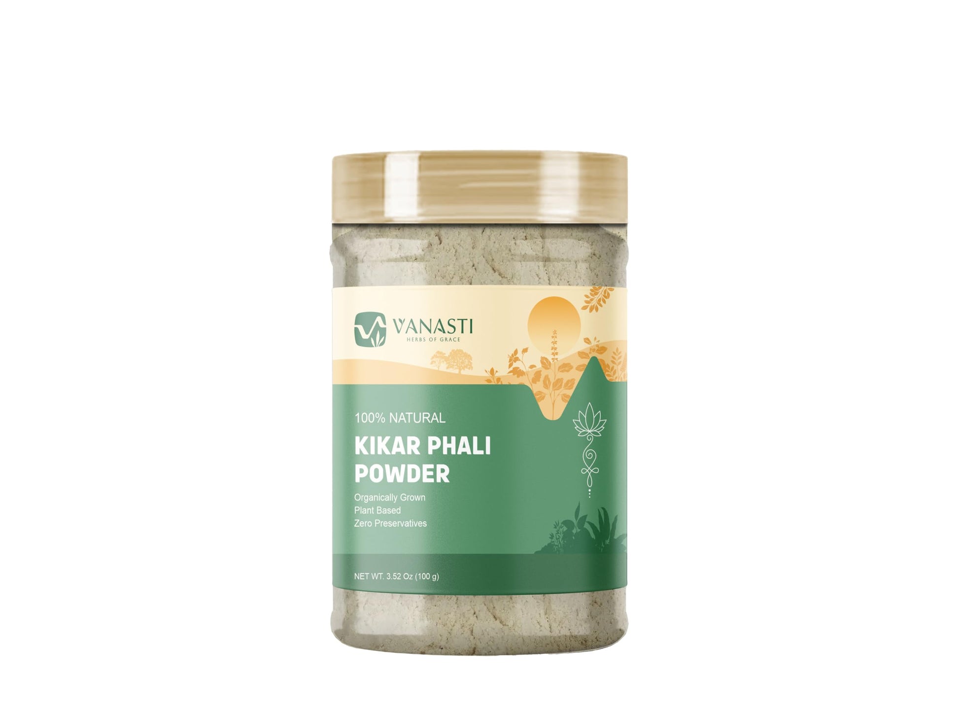 VANASTI Kikar Phali Powder 3.52 Ounce