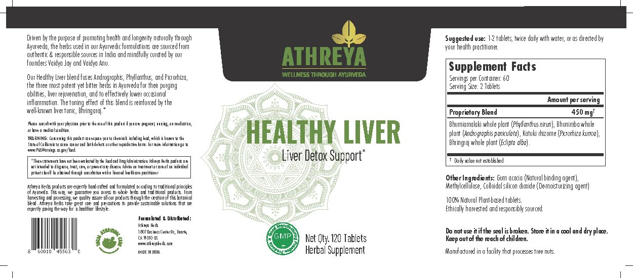 Athreya Healthy Liver 120 Capsules