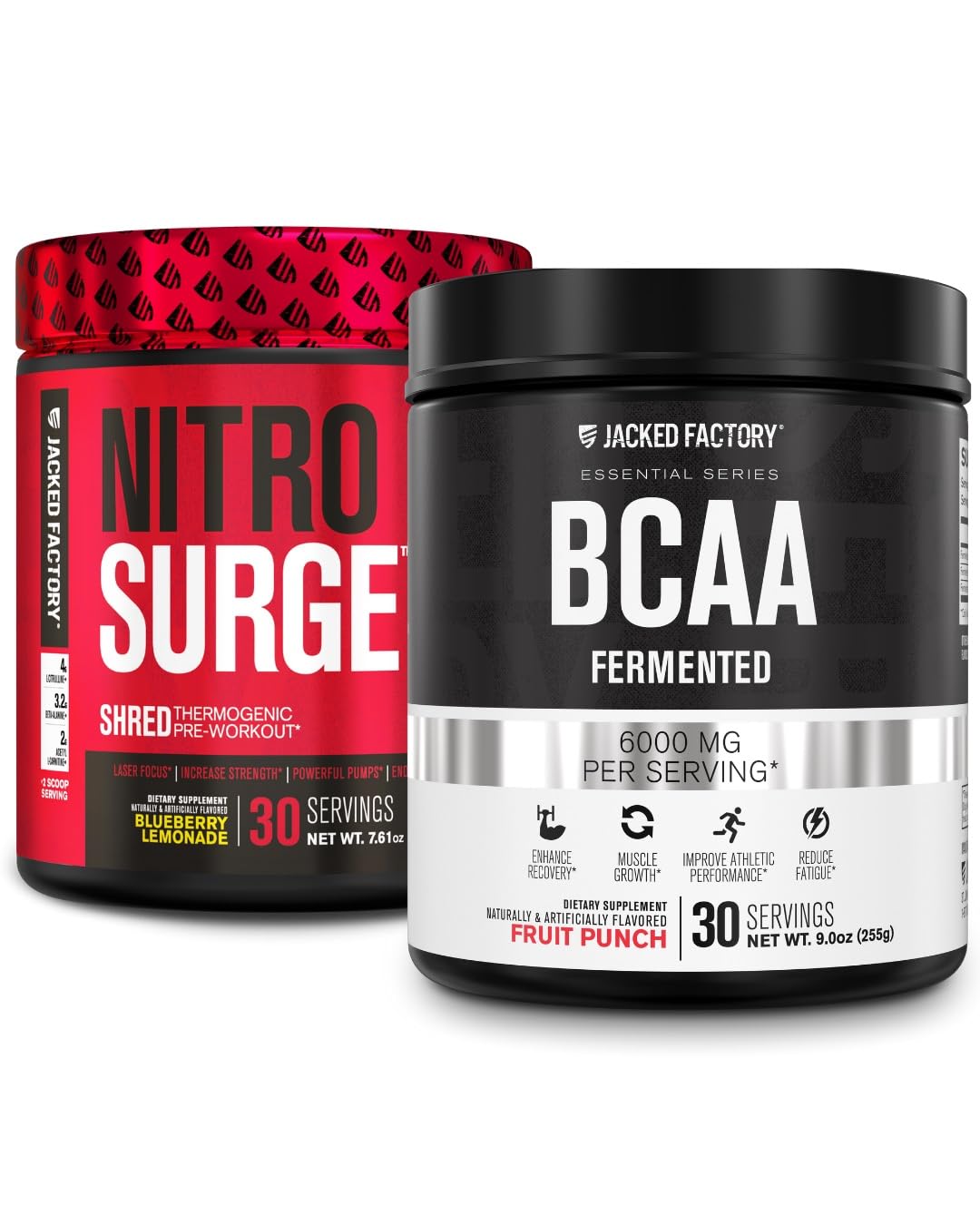 Jacked Factory Nitrosurge Shred Thermogenic Pre-Workout Powder 2