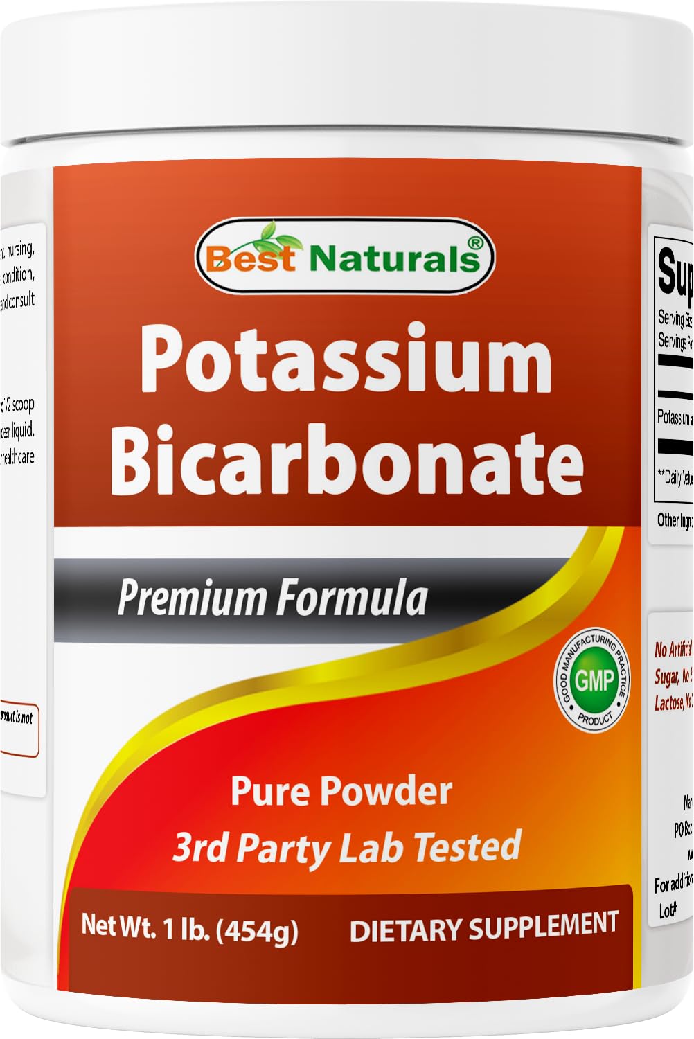 Best Naturals Pure Potassium Bicarbonate Powder 16 Ounce