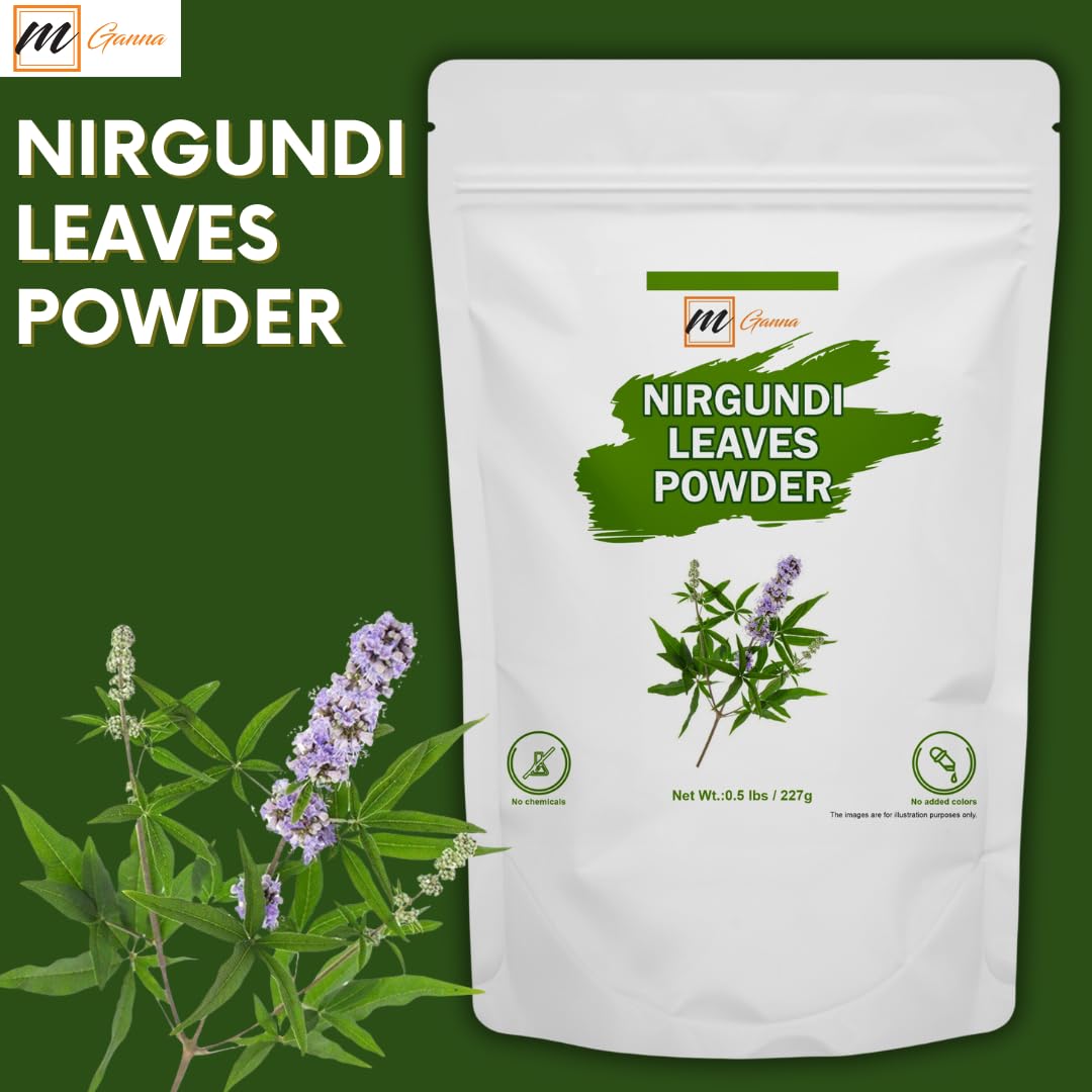 mGanna Nirgundi Leaves Powder 8 oz