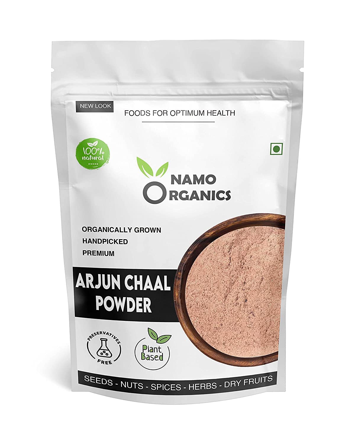 Kaxilu Organic Arjun ki Chaal Powder, 500 Gm