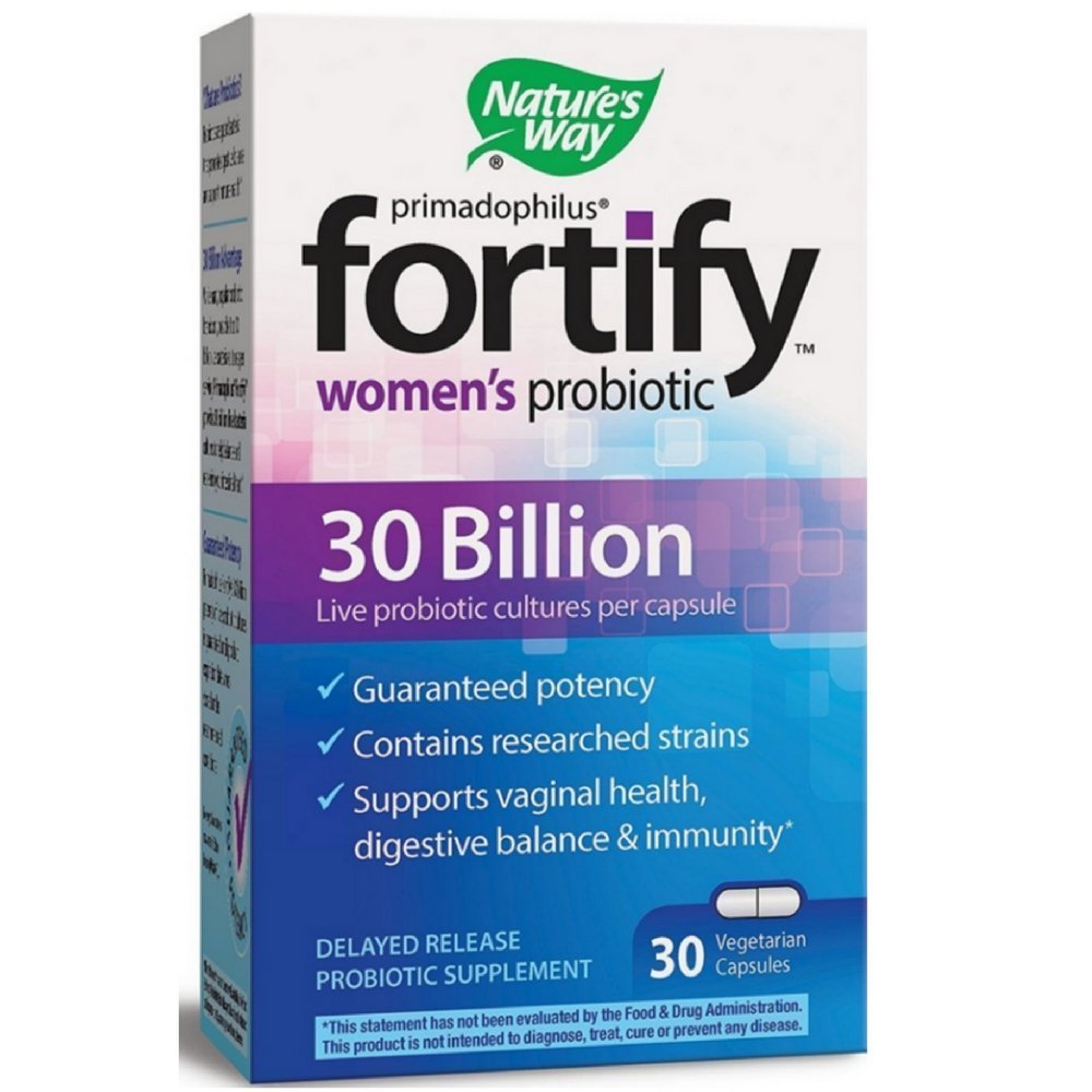 Nature's Way Fortify Primadophilus Women's Probiotic Capsule 60 Count