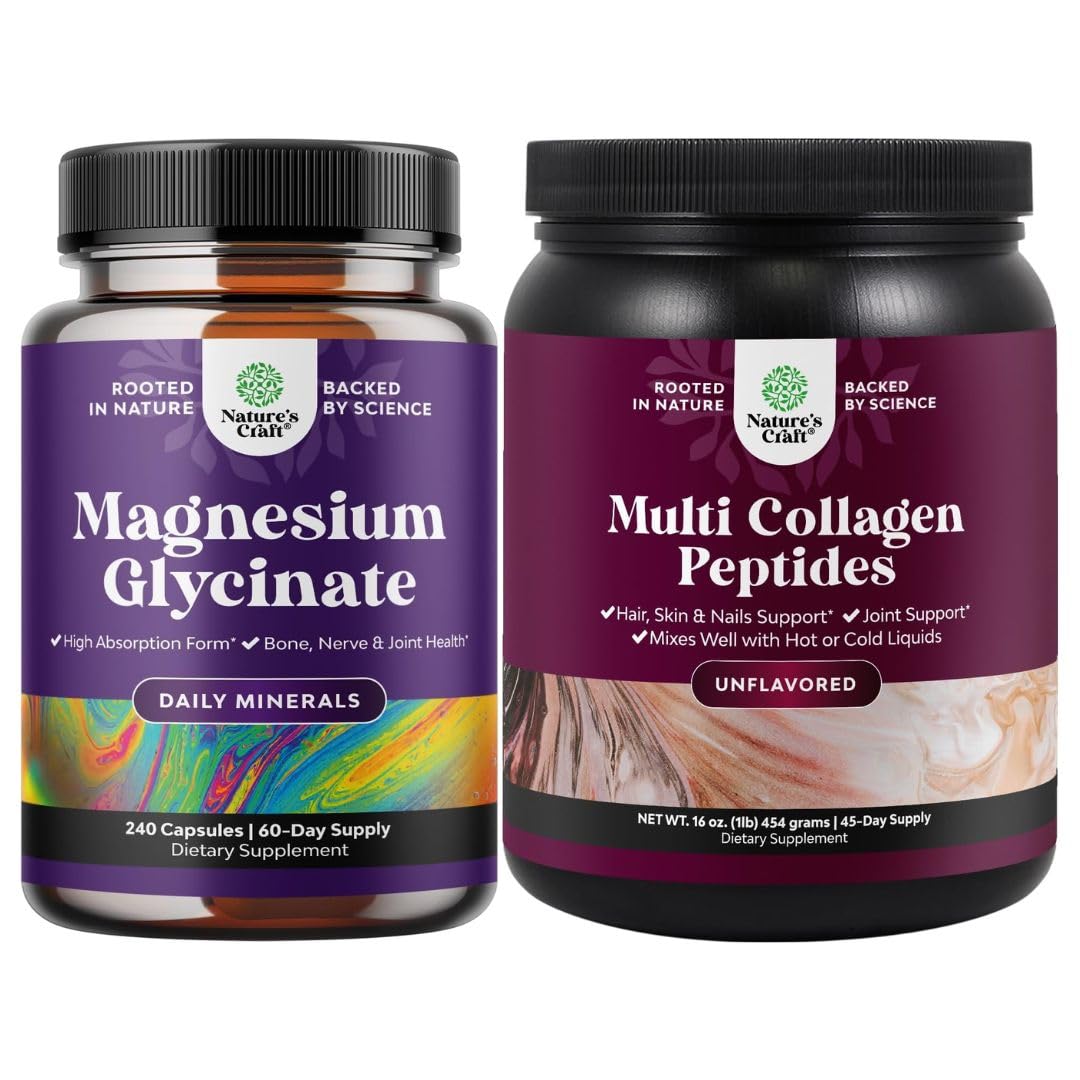 Natures Craft High Absorption Magnesium Glycinate Capsules