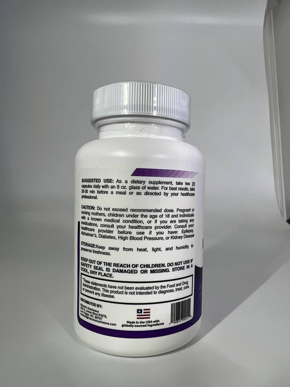 Nature’s NutriWave Memopezil Capsule 60 Count