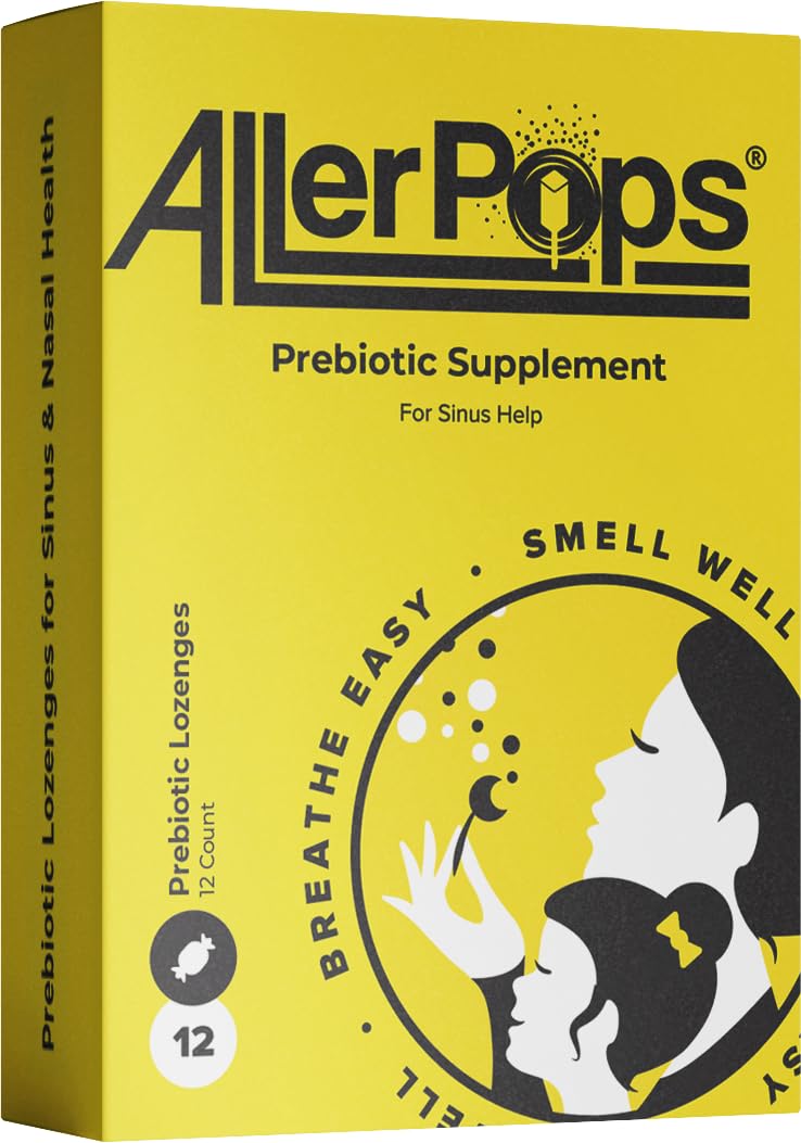 Knoze Jr AllerPops Prebiotic Supplement Tablets, 12 Count