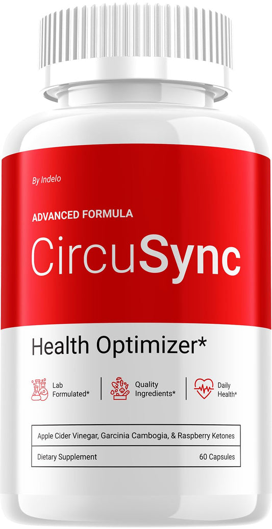 Indelo CircuSync Capsules, 60 Count