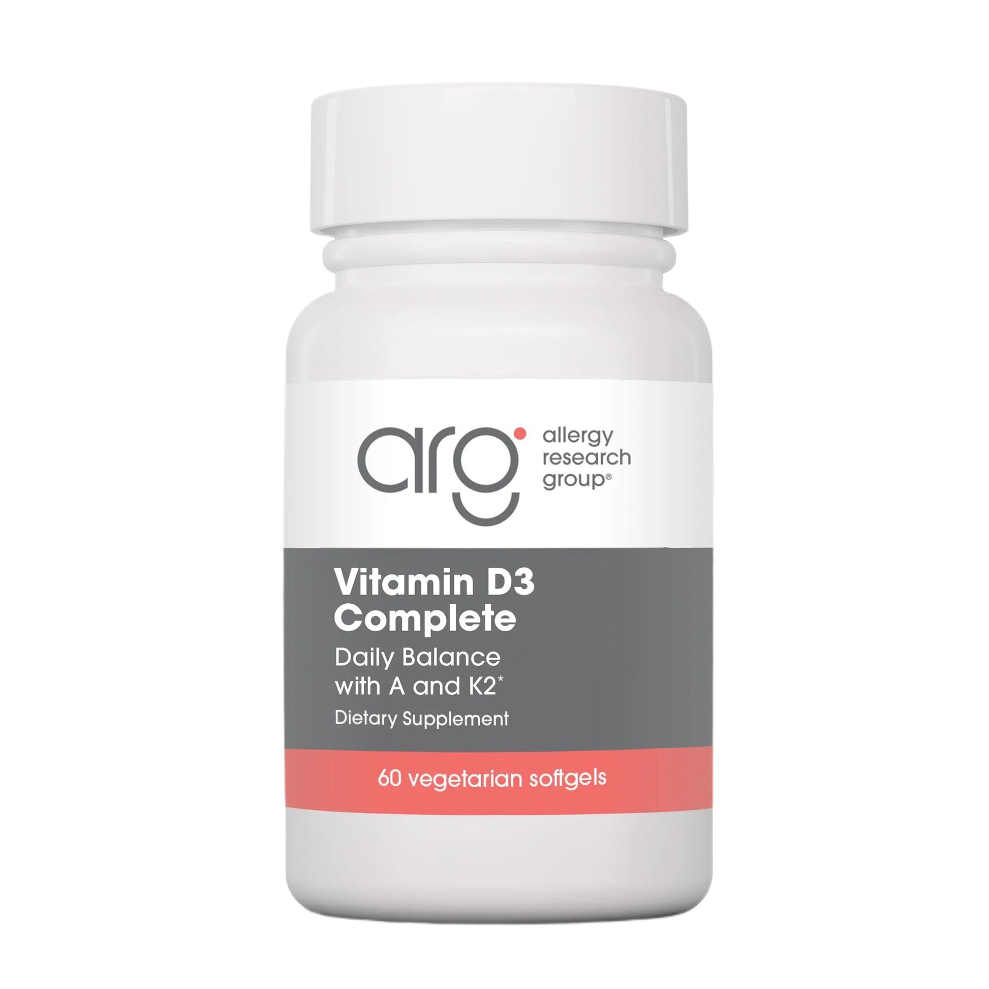 Allergy Research Group Vit D3 Complete Softgels 60