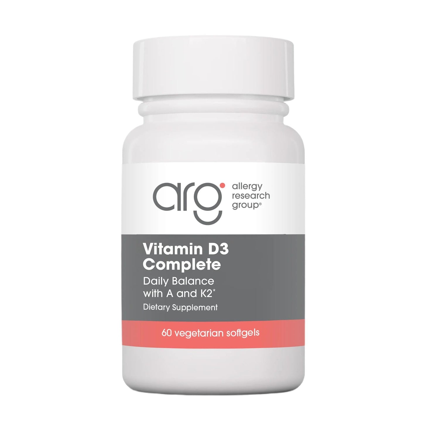 Allergy Research Group Vit D3 Complete Softgels 60 Count