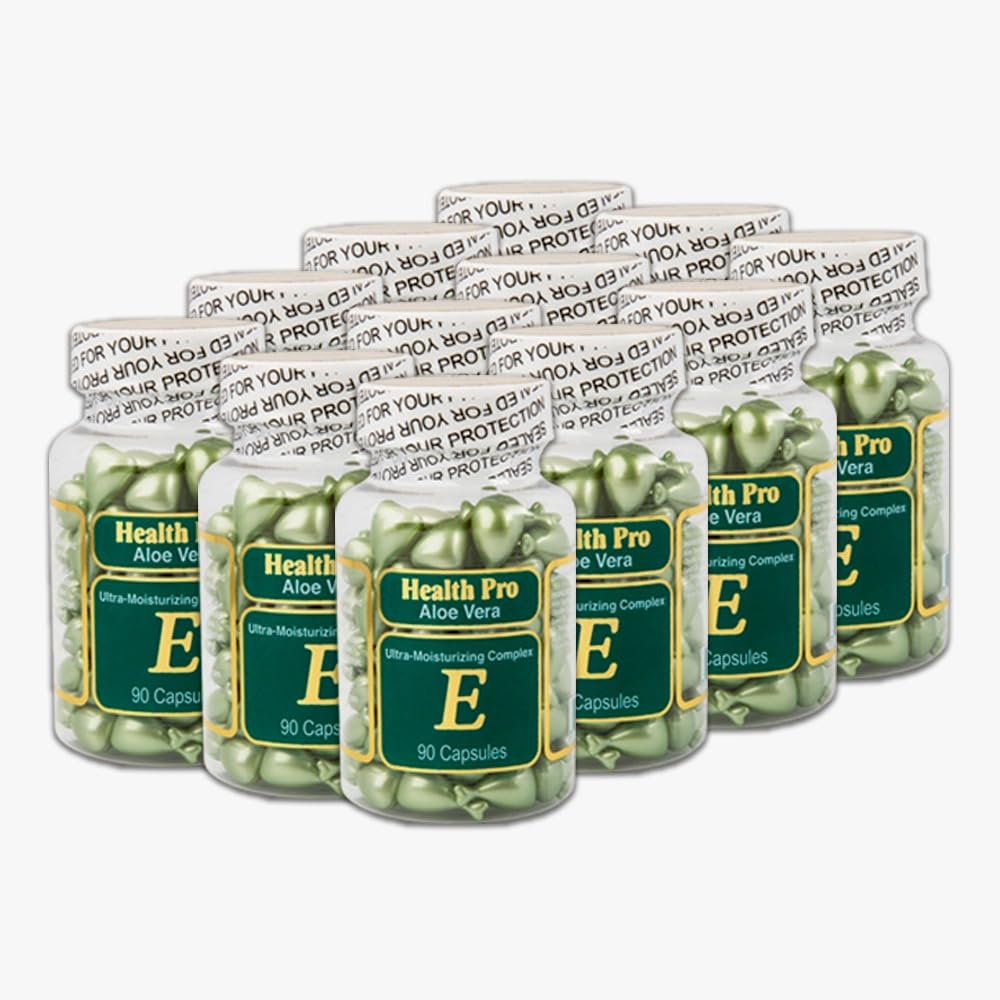 Nu-Health Aloe Vera Vitamin E Moisture Complex Capsules, 12 Capsules