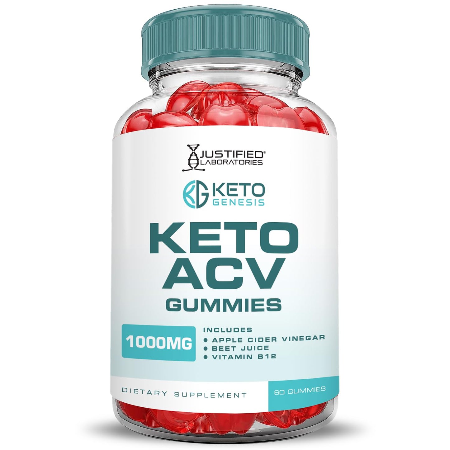 Justified Laboratories Keto Genesis Keto ACV Gummies 120