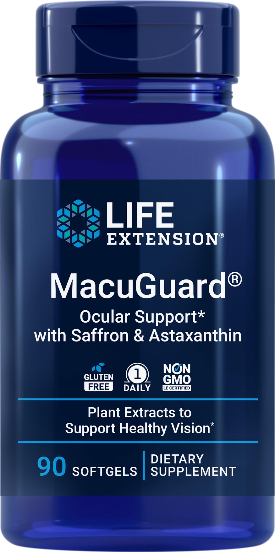 Life Extension MacuGuard Ocular Support Softgels 90