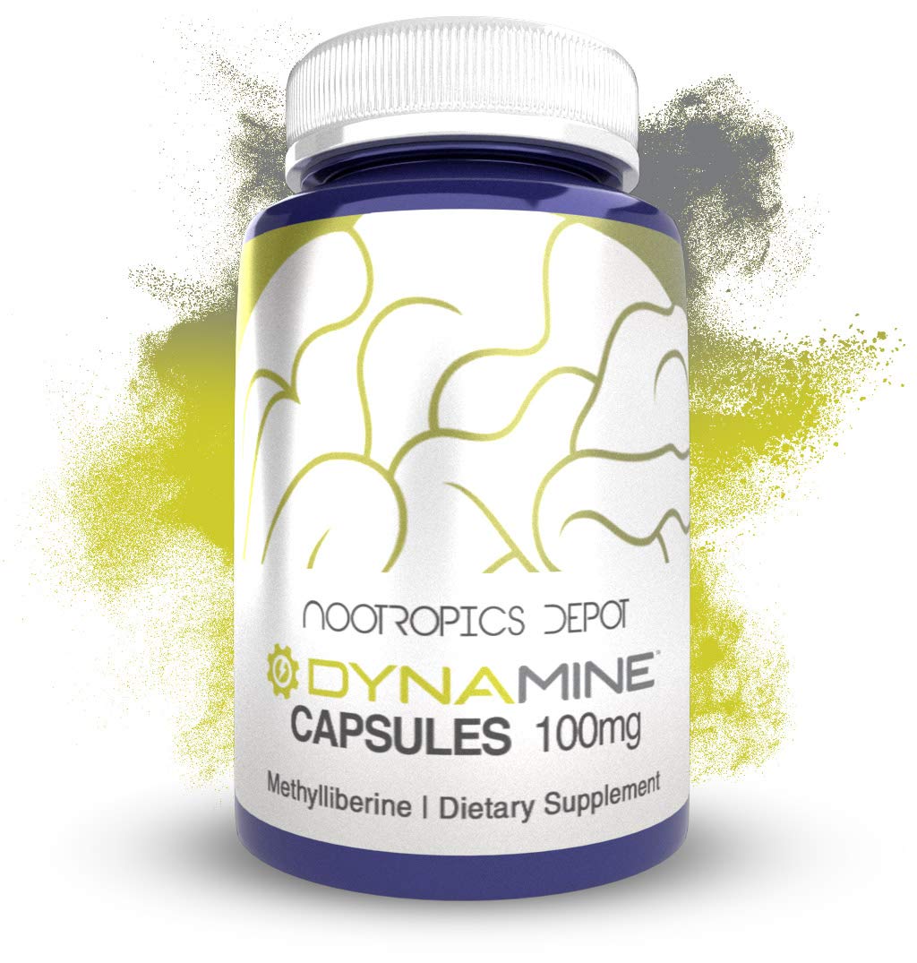 Nootropics Depot Dynamine Methylliberine Capsules 90 Count