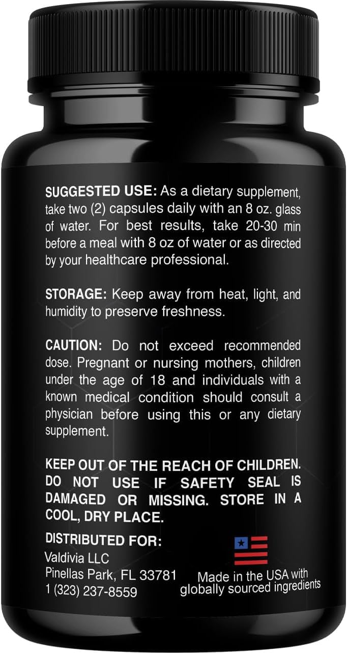 Valdivia Memo Blast Capsules, 60 Capsules