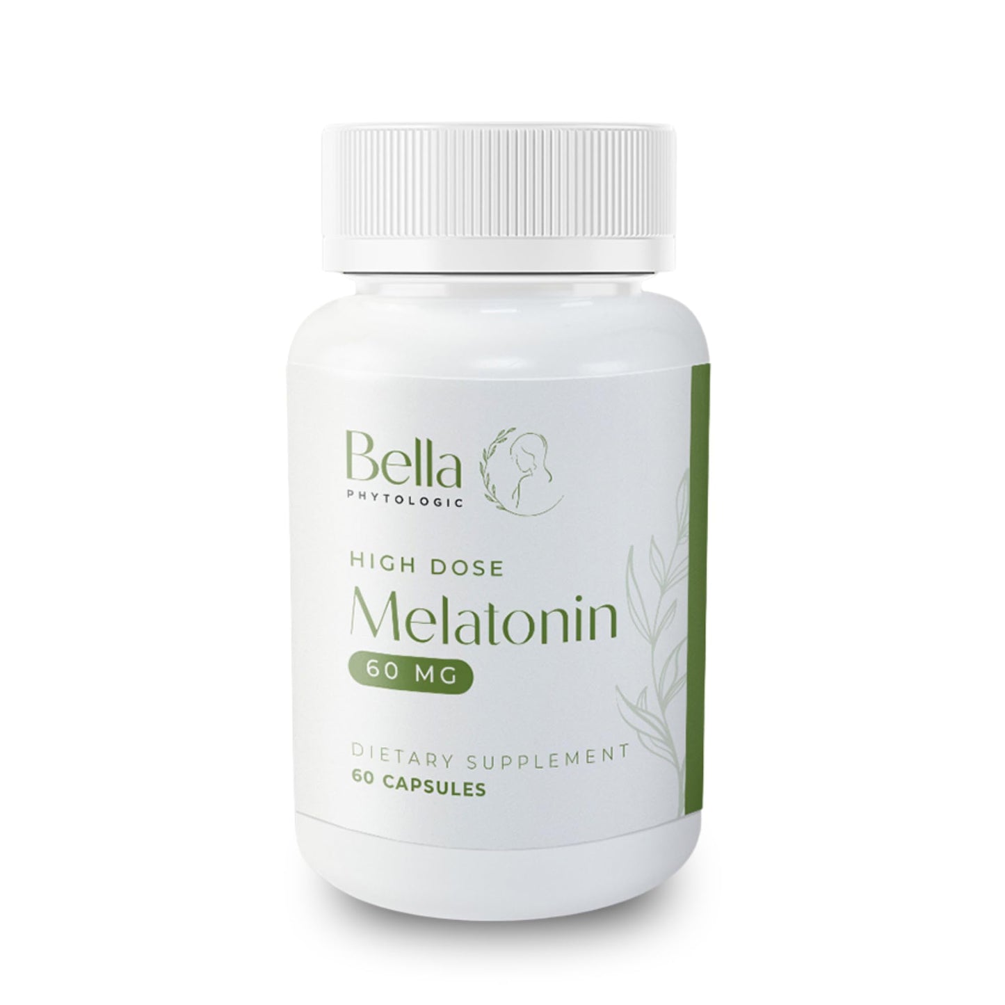 Bella Phytologic Melatonin Pure 60mg Capsule, 60 Count