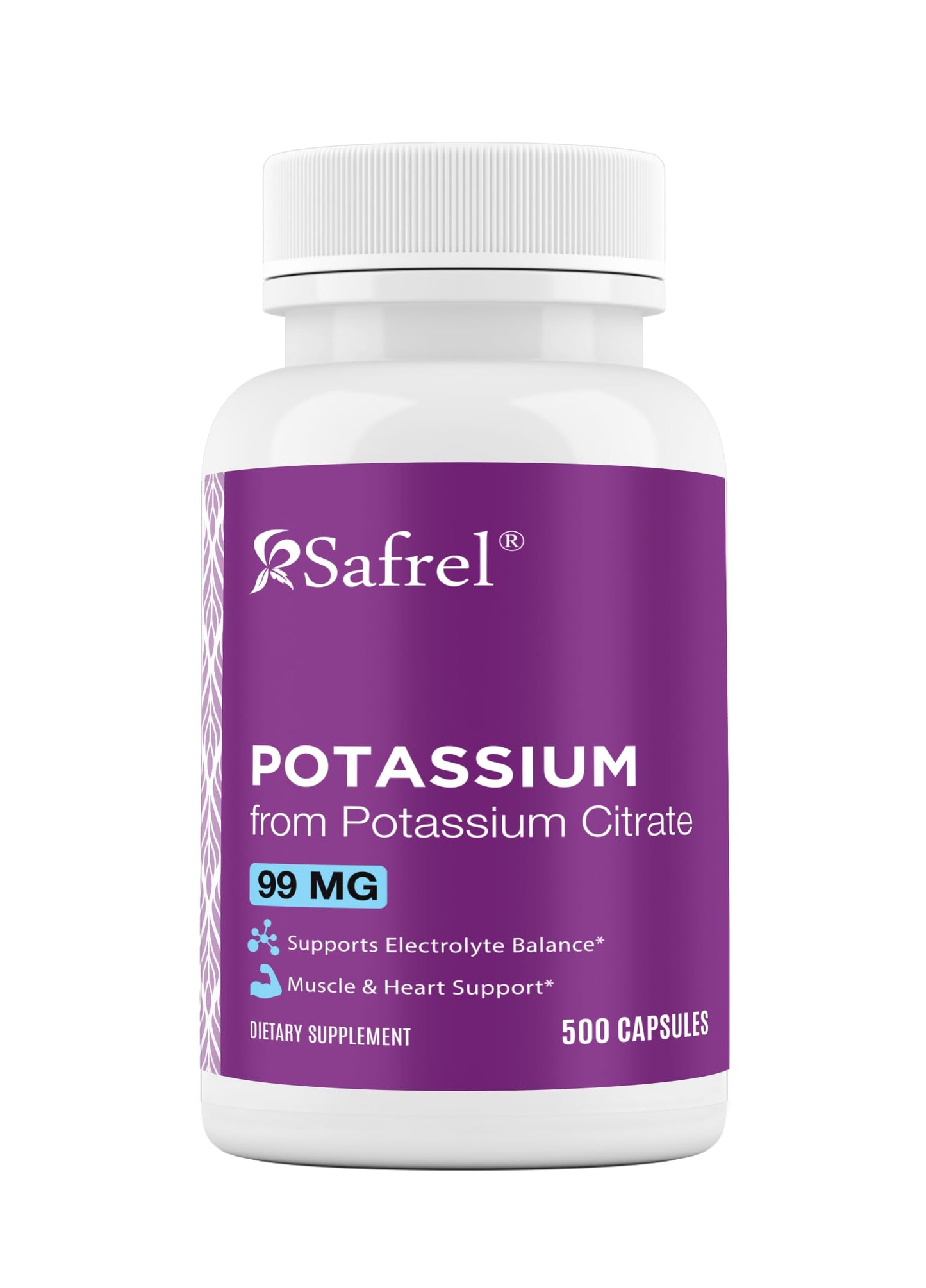 Safrel Potassium Citrate Capsules 500 Count