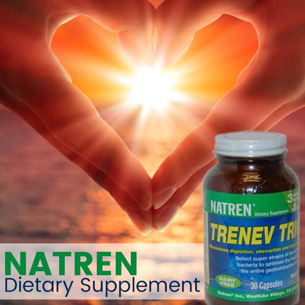 Biotherapy Natren Trenev Trio Probiotic Capsule, 30 Capsules