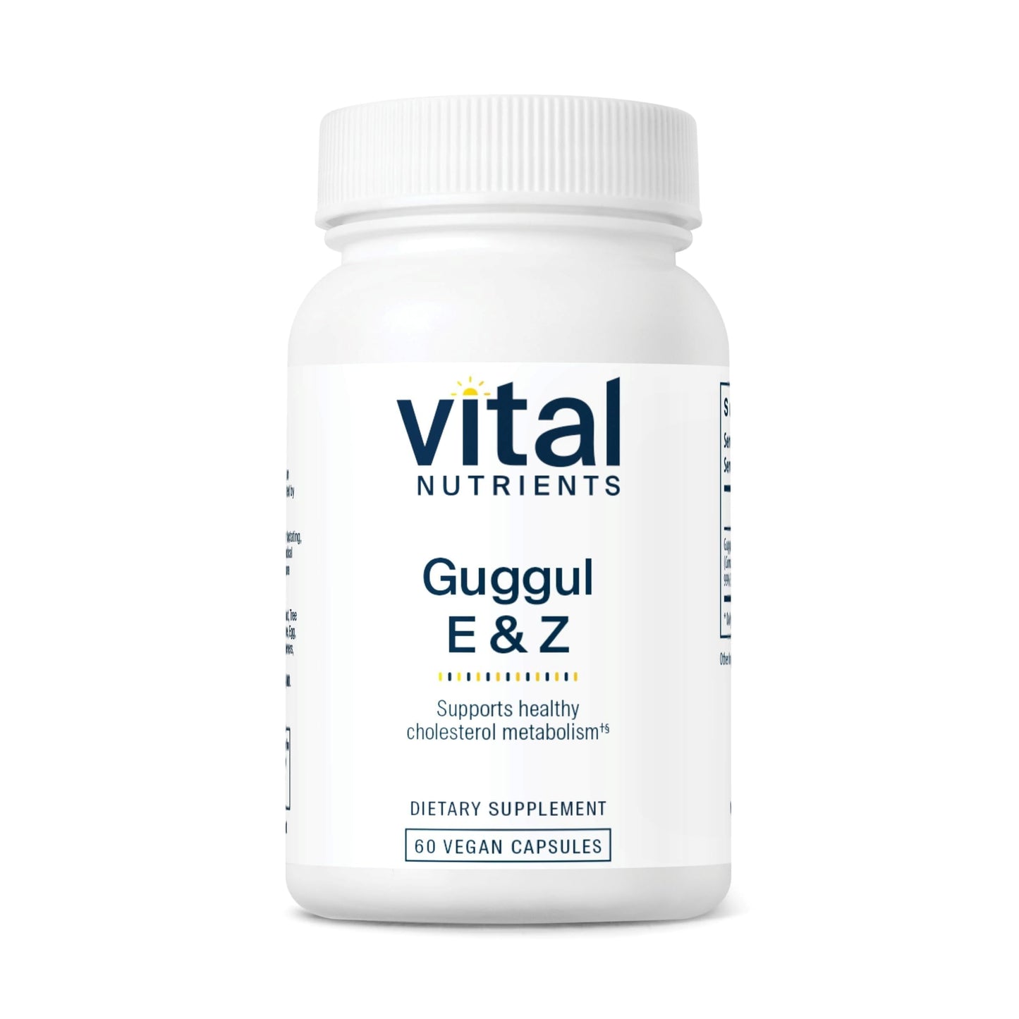 Vital Nutrients Guggul E & Z 60 Capsules