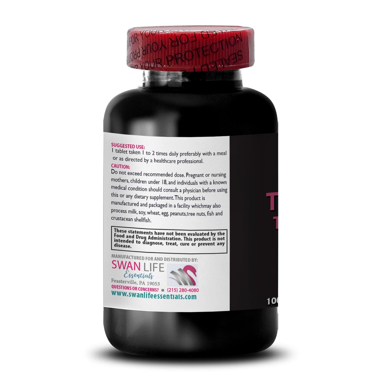 SWAN LIFE ESSENTIALS Tribulus Terrestris Extracts Tablets, 60 Count