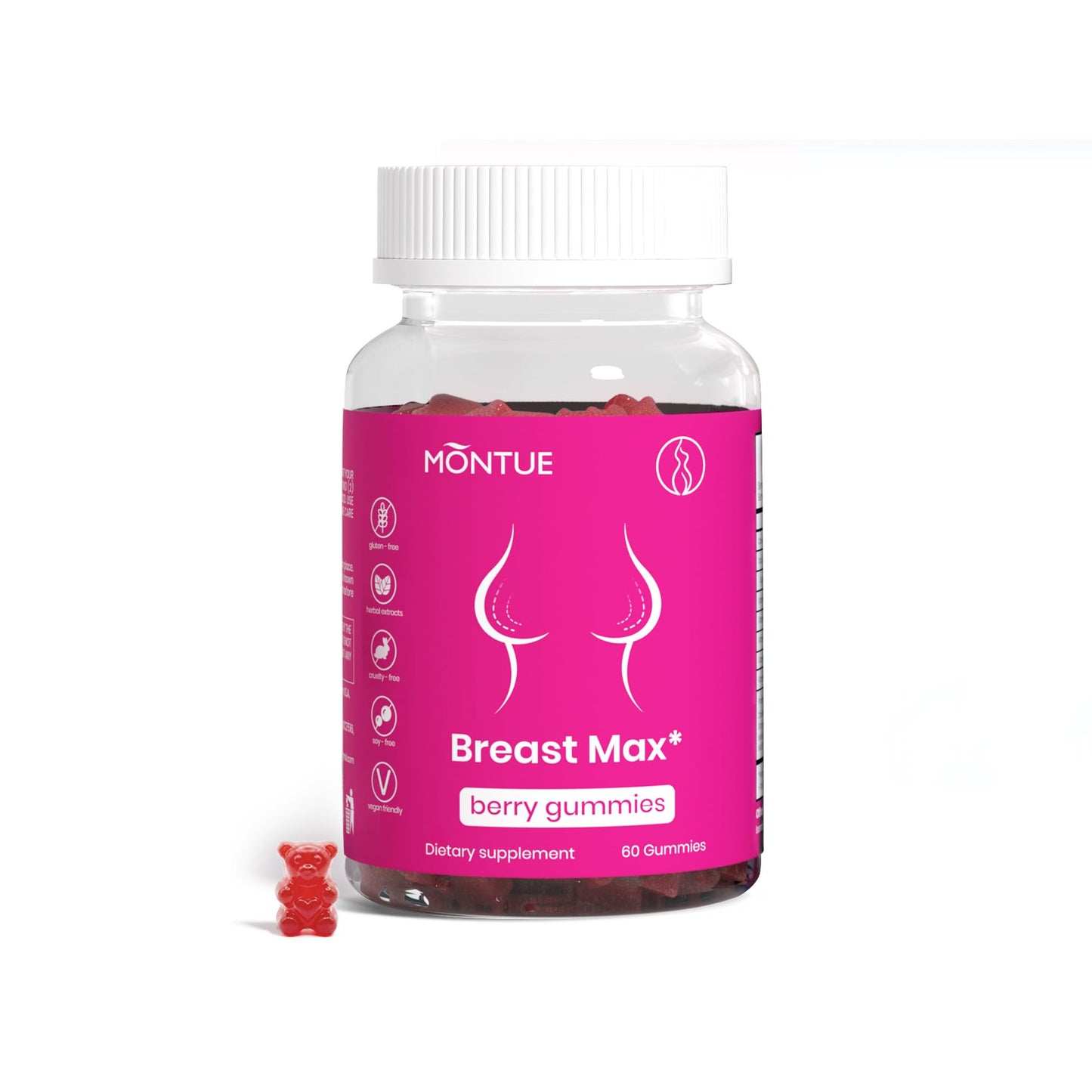 Montue Women's Multivitamin Gummies, 60 Gummies