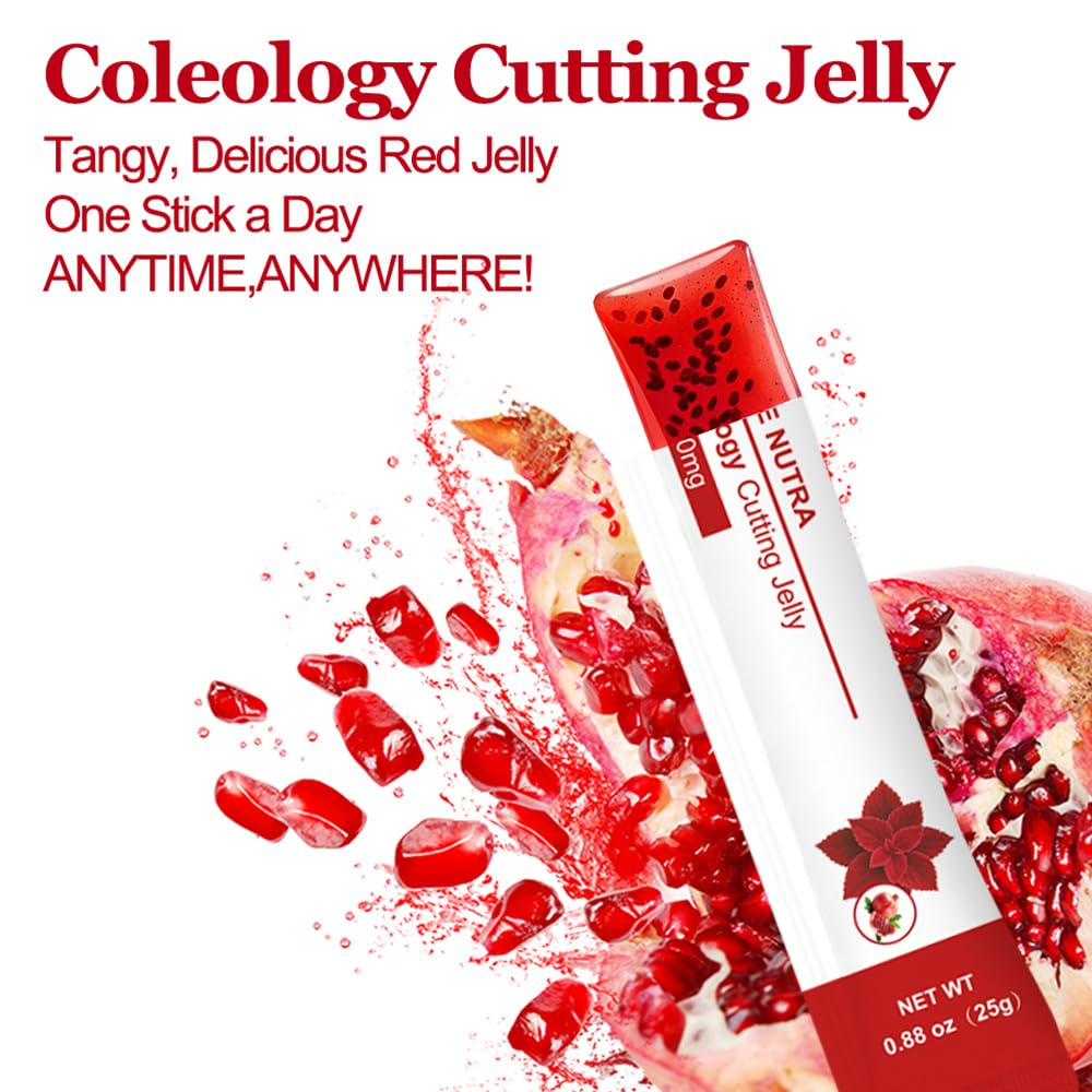 Zoone Nutra Coleology Pomegranate Flavor Jelly Sticks Capsule, 20 Count