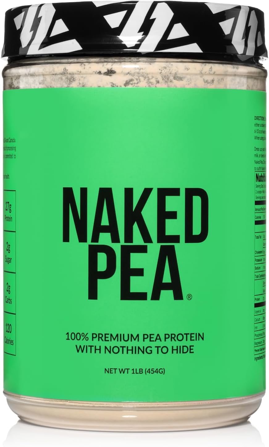 NAKED Pea Protein Isolate Powder, 16 Servings