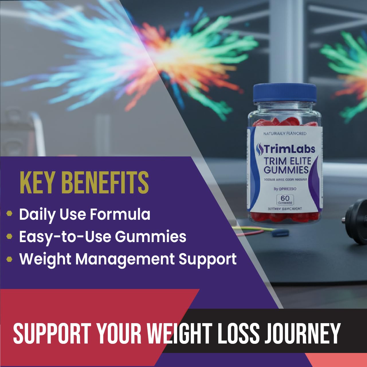 SPRESSO Trim Elite Gummies, 180 Count