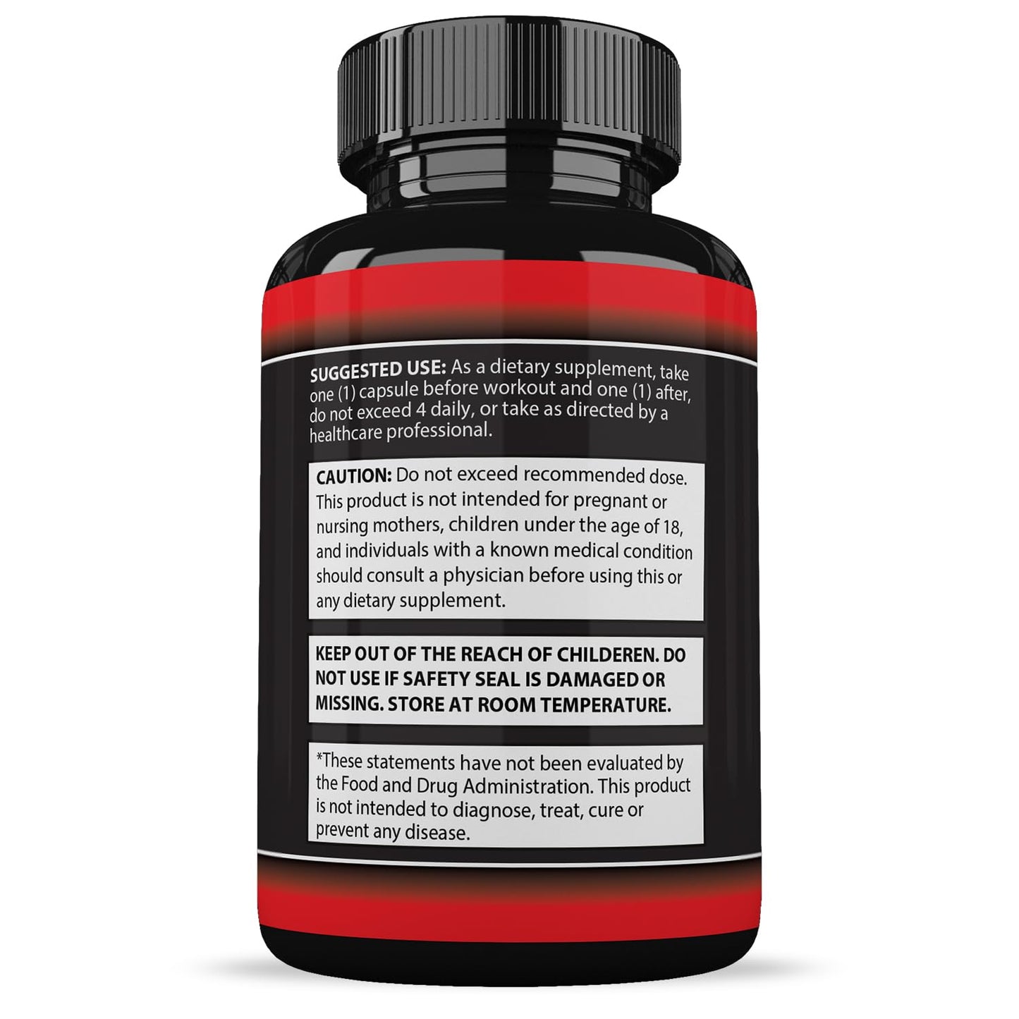 Justified Laboratories Nitric Oxide Xtreme 5000 Advanced Men's Health Formula 60 Capsules