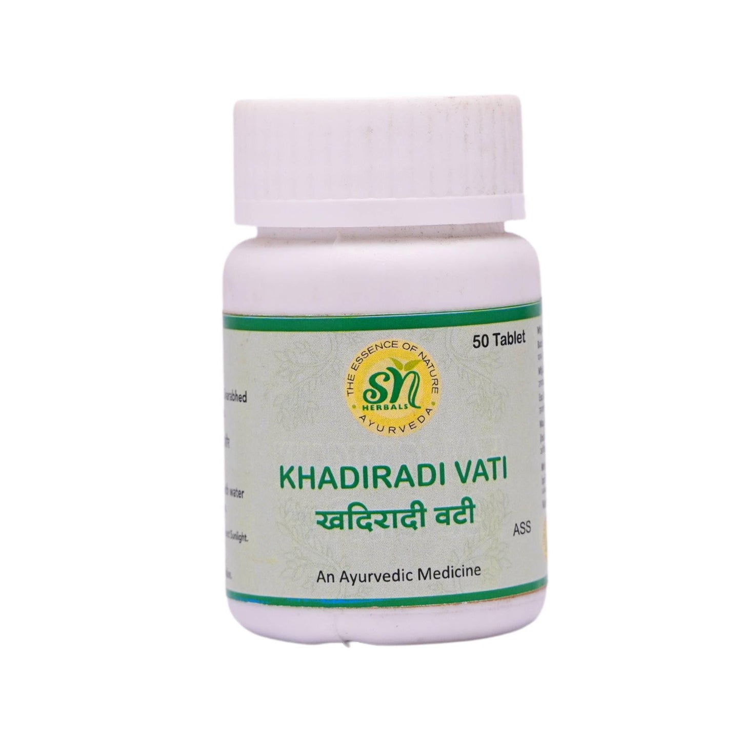 SN Herbals KHADIRADI VATI Tablets 50