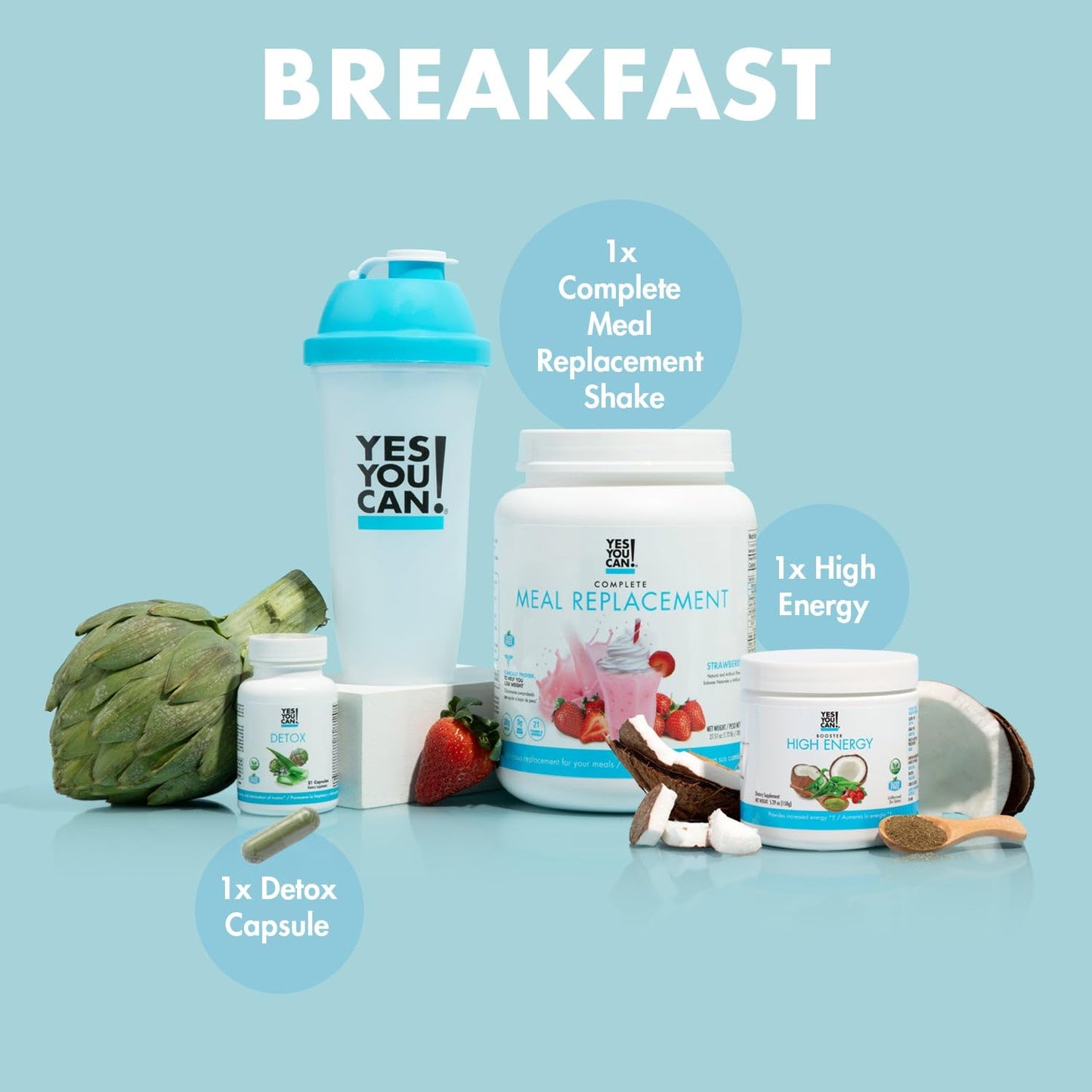 Yes You Can! Detox Plus Kit Powder 36.3322