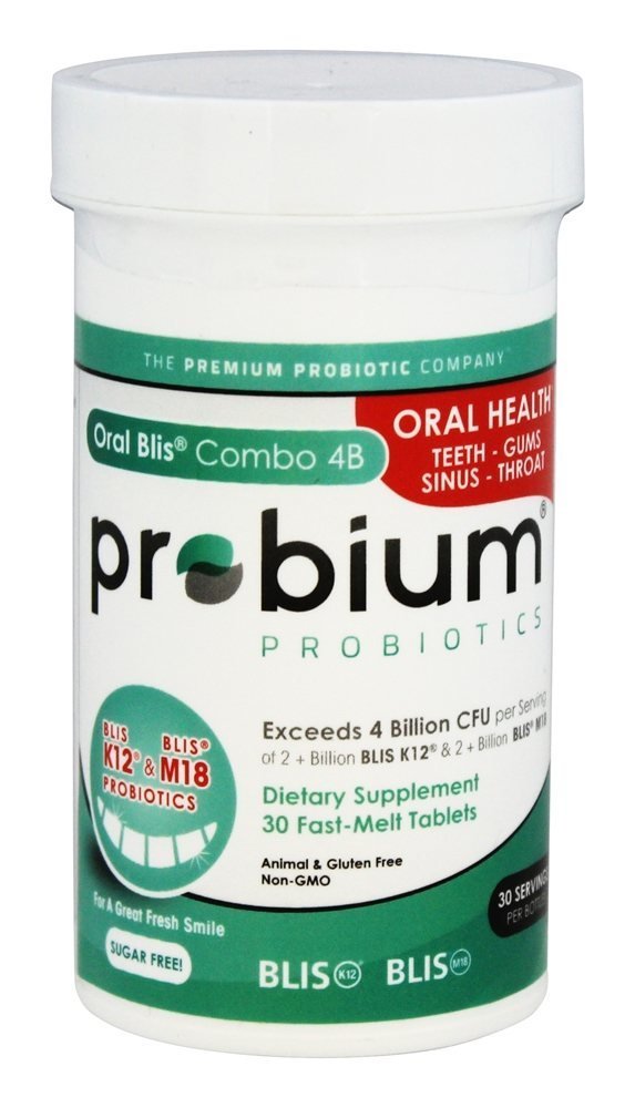 Probium Oral Blis Combo 4B Fast-Melt Tablets, 30 Count