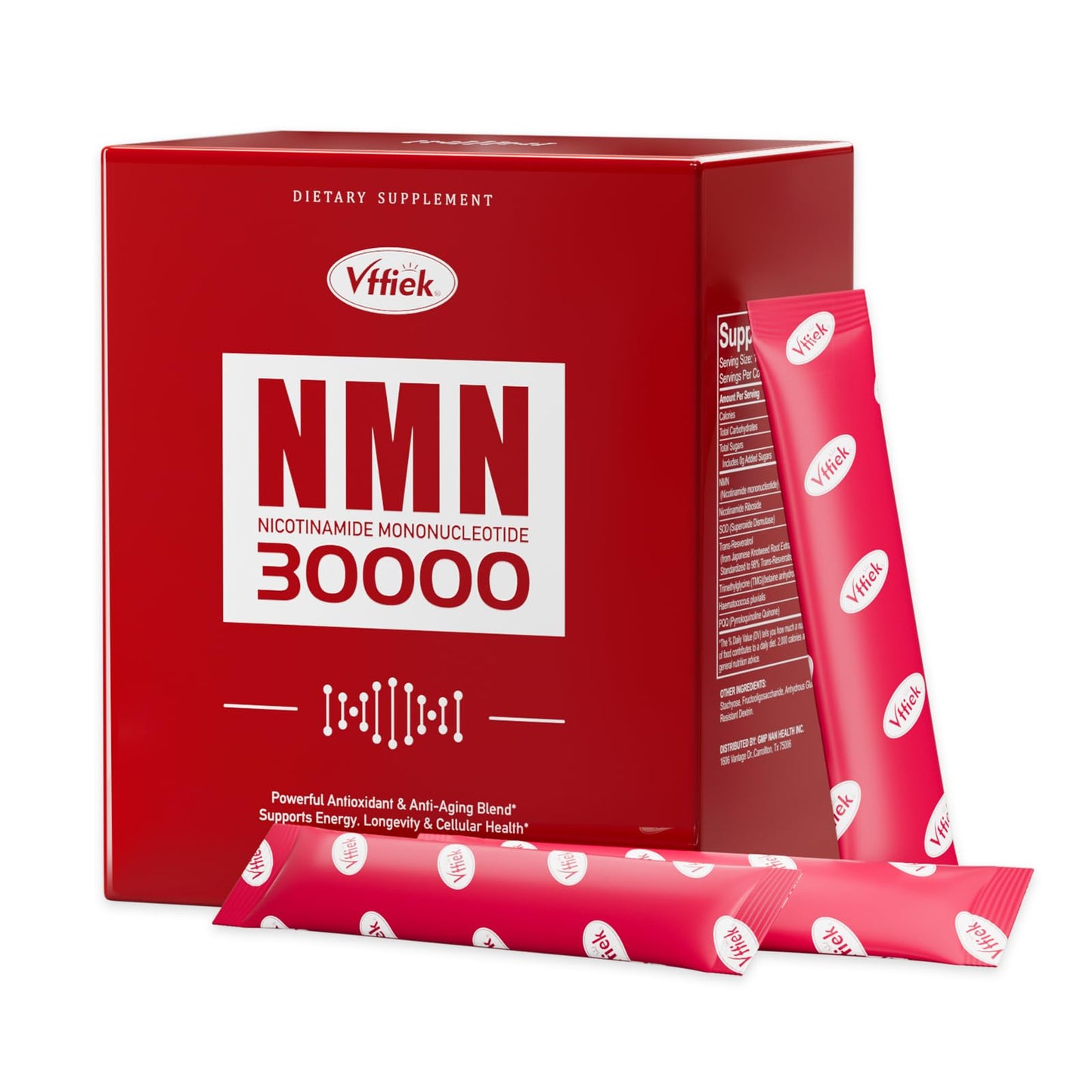 Vffiek NMN Supplement 1000 mg Powder 30