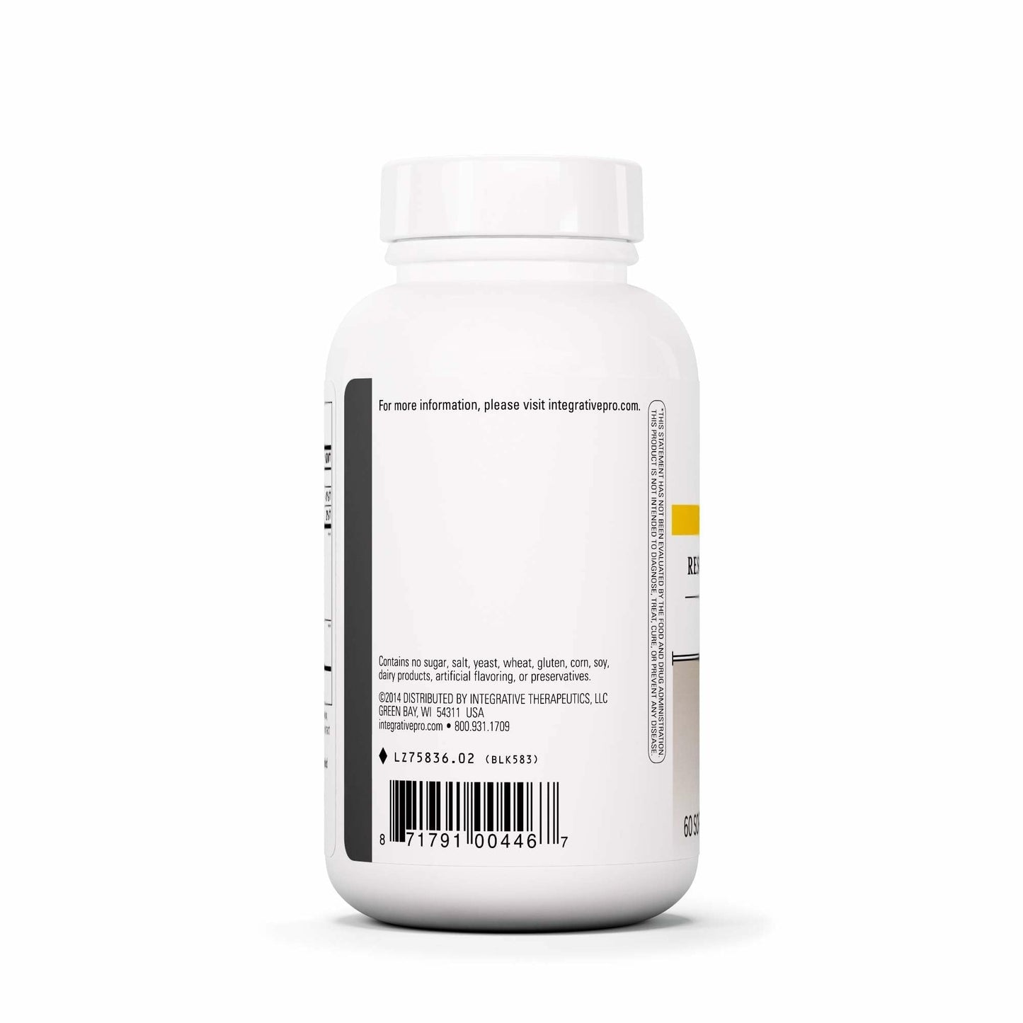 Integrative Therapeutics Resveratrol Ultra HP Softgels, 60 Softgels