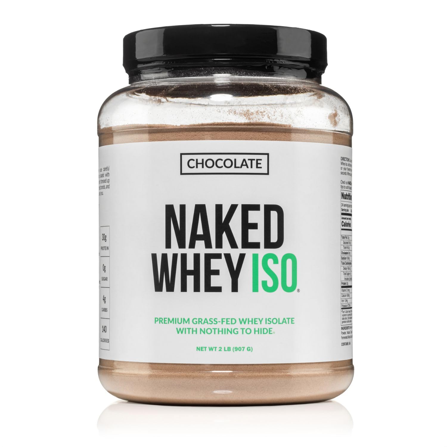 NAKED Chocolate Whey Isolate Protein Powder 32 Servings
