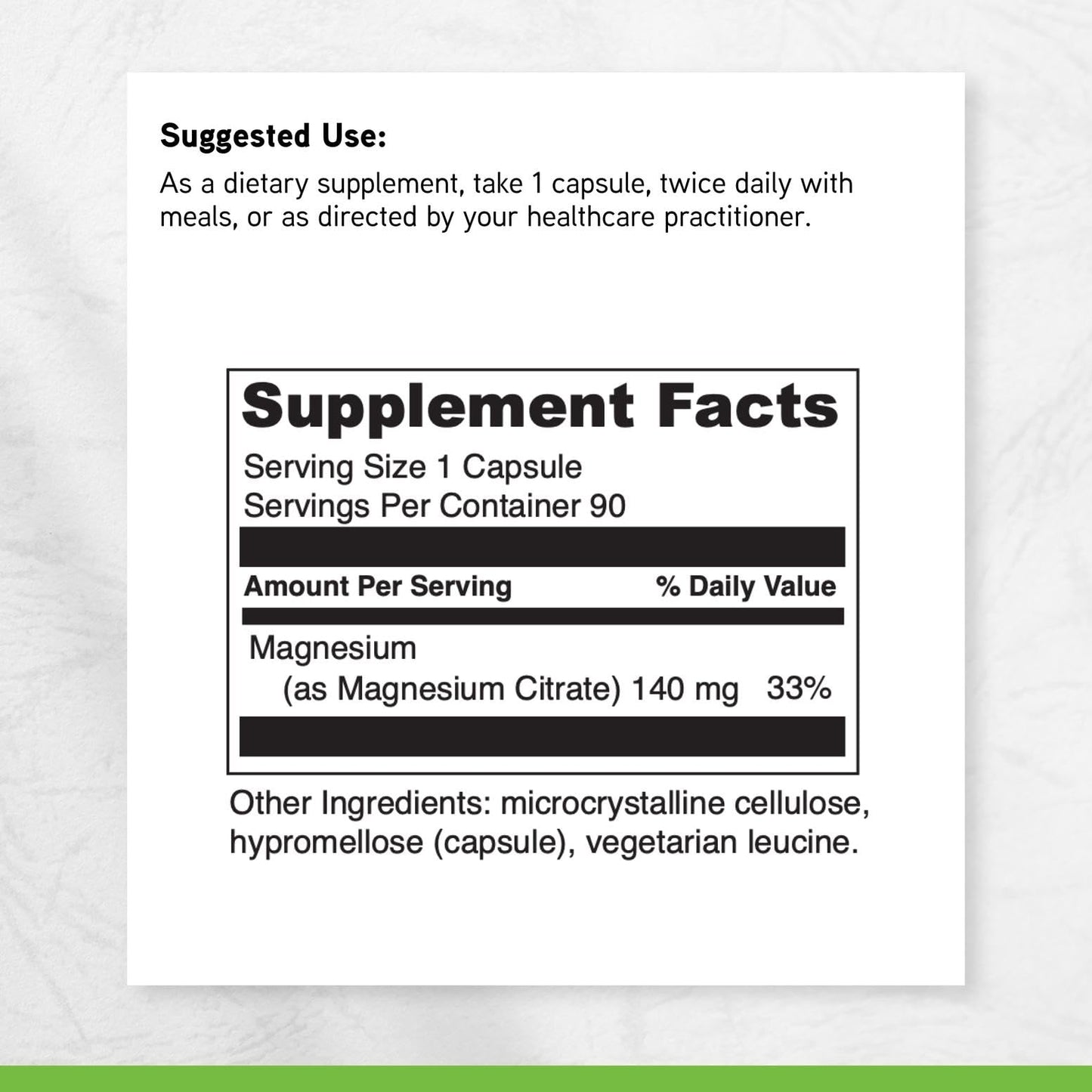 DAVINCI Magnesium Citrate Tablet, 90 Count