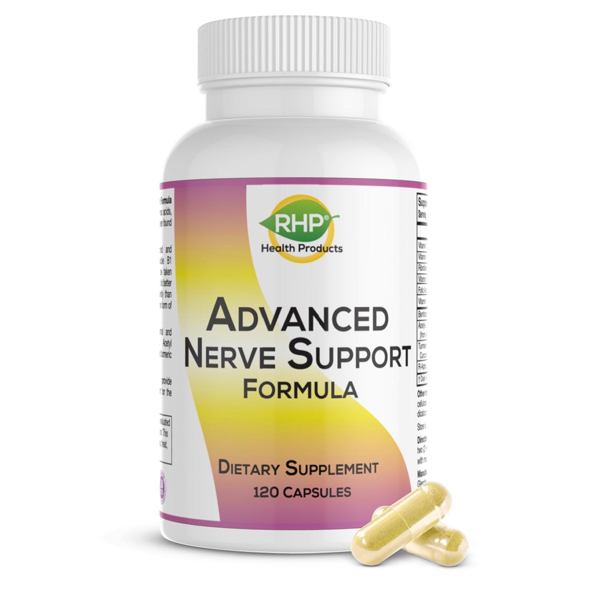 RHP Advanced Nerve Support Formula Capsule, 120 Capsules