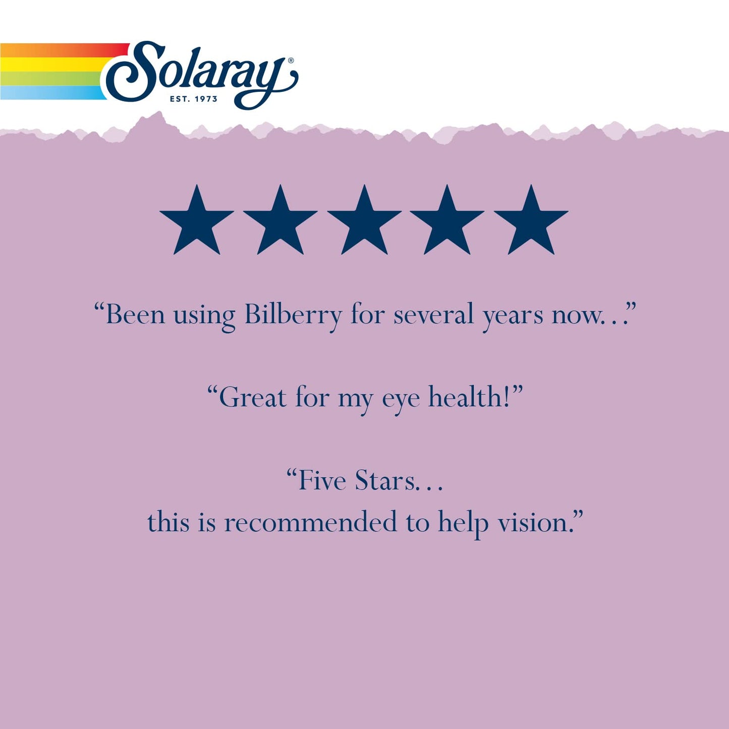 Solaray Bilberry Extract 160 mg Eye Health & Circulation Support, 36% Anthocyanosides Plus Blueberry, Capsules 30